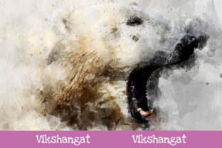 Polar Bear Watercolor Art