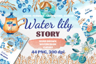 Water Lily Story - Watercolor Set